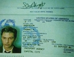 Тест по фильму "Матрица"