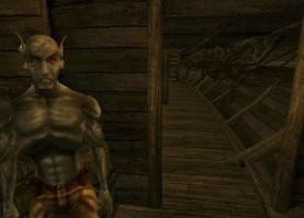 В трюме корабля!