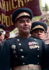 Ну и в цвете. Парад Победы.