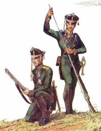 А форма Президентского полка стилизована под егерей: