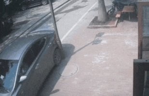 Столб по ходу невидимый