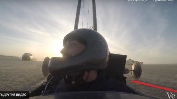 Машина, что быстрее ветра: профессор физики Кусенко проспорил блогеру 10 000 долларов 