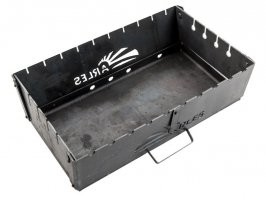 Не, на Кубани.
С учетом его компактности он помещается в чехол от стандартного ноутбучного портфеля.
Крайне небольшой, что-то наподобие вот такого, но с ножками раскладными