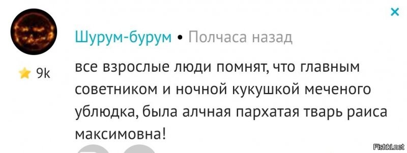 вот мой комментарий:
и я вам по словарику сейчас объясню каждое слово:
1. ублюдок - непородистое, нечистокровное животное; помесь;
2. алчный - жадный, стяжательский, страстно желающий чего-либо, стремящийся получить что-либо;
3. пархатый - больной паршой;
4. тварь - живое существо, создание!
если для кого-то умственно отсталого  слова "петух" и "обиженный" - оскорбления, значит ли это, что мне нельзя использовать их в своих комментариях??