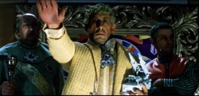 Из детских фильмов: "Про красную шапочку" - Волк / "Приключение Электроника" - главарь банды Стамп / "Чипполино" - принц Лимон / "Волшебный голос Джельсомино" - король.