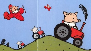 поросенка петра развернули, понимаю ее чувства ...