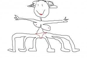 Зачем носили платья, в которых надо было проходить в дверь боком