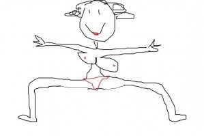 Зачем носили платья, в которых надо было проходить в дверь боком