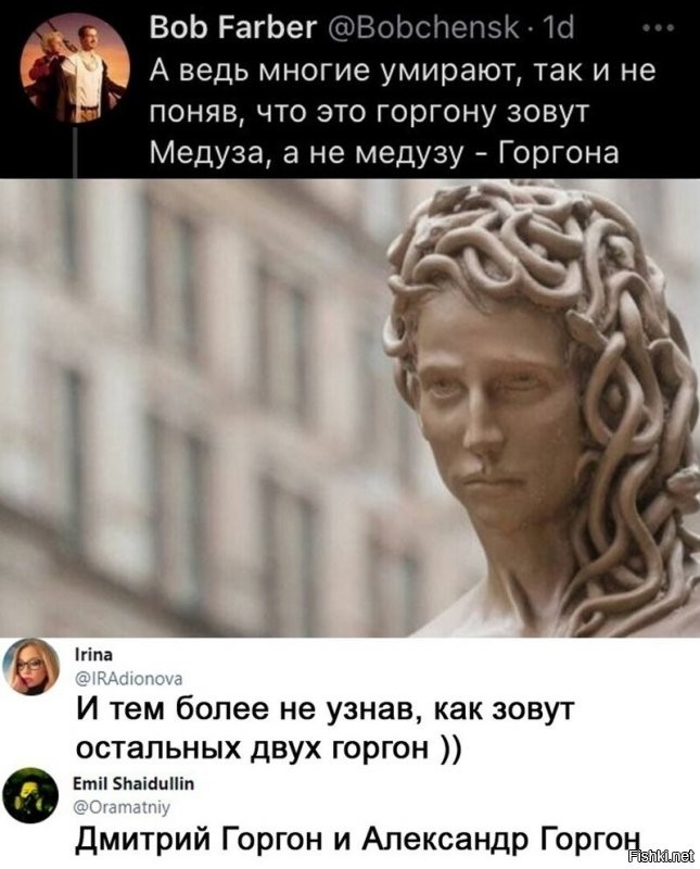 Для общего развития их звали. Сфено, Эвриала