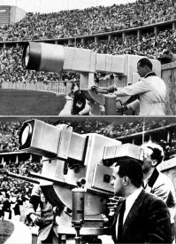 Олимпиада 1936 года знаменательна еще тем что она впервые транслировалось по телевидению.