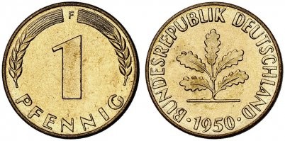 Таки да. Моложёжь даже не знает, что такое Pfennig.