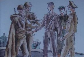 Ну а что? Многие мальчишки 80-х наверняка помнят эти картинки, и несколько строк стихотворения сразу всплывают. Это как раз когда Рейган в предвкушении надвигающегося маразма орал про империю зла и звездные войны. Миф о разжигаемой ненависти к Америке в СССР несколько преувеличен. Нас на этом растили.