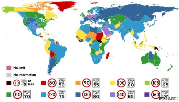 Хрень полная. В Казахстане легковым автомобилям и мотоциклам на автомагистралях   со скоростью, не превышающей, установленной соответствующим дорожным знаком 3.24, но не более 140 км/час