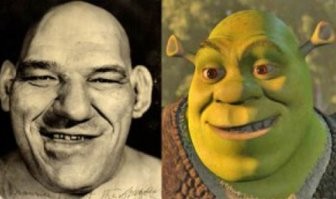 Прототип Шрека :
