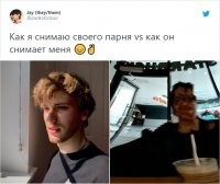 У кого-то просто есть чувство юмора.
Либо действительно лучше сделать такое фото, чем показать то, что на самом деле: