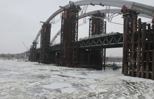 В Кемеровской области торжественно открыли мост за полмиллиона рублей