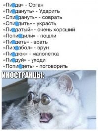 Тонкости русского языка