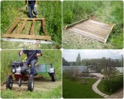 В Кемеровской области торжественно открыли мост за полмиллиона рублей