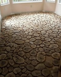 Это в процессе работ, смола ещё не залита.