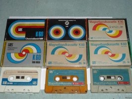 пленки и ленты, гонялись постоянно...