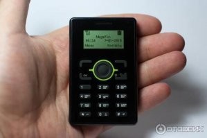 Мегафон такие телефоны продавал, минифоны. Несколько лет назад.