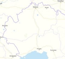 А нет у них шоссе.  Вот эти жёлтые полоски на карте - это предполагаемые направления движения верблюдами натоптанные. Кто дальше в поле уехал у того дорога ровнее.  Так что колёса самое оно.  Я б машине ещё вертикальный взлёт добавил.  Там без вертикального взлёта местами ни как.