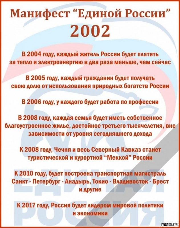 "Всё поделить" было в предвыборной компании ЕДРа, но обманули, естественно...