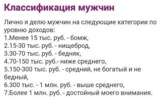 Хотя б среднюю… но по меркам этой дамы: