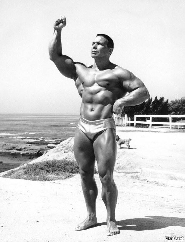 Шон Конери безусловно в прекрасной физической форме, как и остальные  мужчины на фото. Но вот Мистер Вселенная 1953г. И как видите на фото его нет.