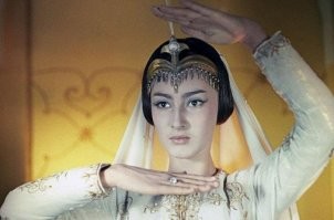 Додо Чоговадзе в роли царевны Будур.