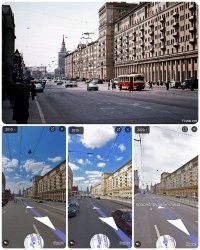 Она самая. Площадь "трёх вокзалов" видна.