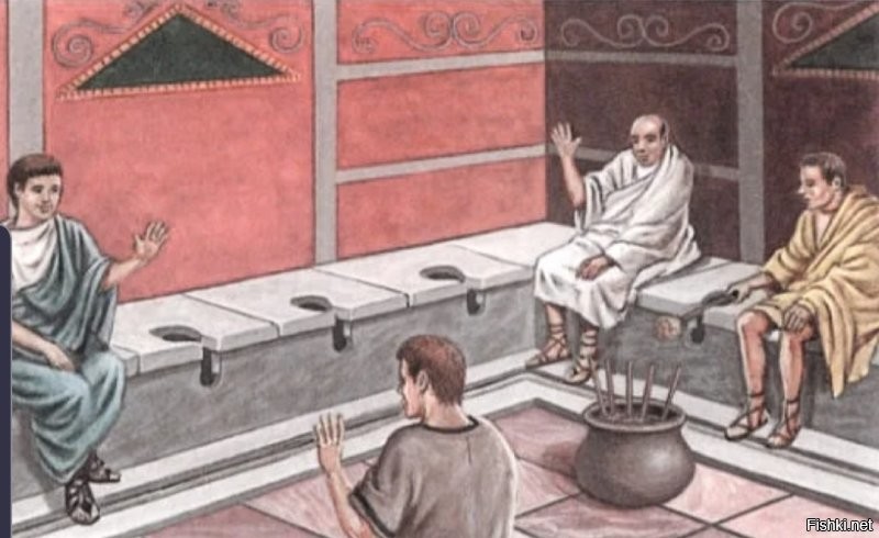 Это стандартный римский туалет, коих сохранилось немало. Римляне уже в те времена задумывались о ГОСТ-ах