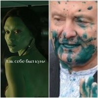 Порошенко облили зеленкой