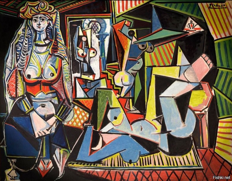 ОК. Это вы еще ЭТО не видели: 
самая дорогая картина в мире - 179 млн долл.  
Пикассо "Алжирские женщины"