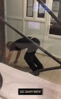 Неудачная попытка побега из полицейского участка