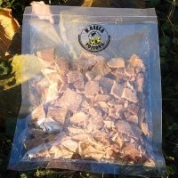 Отличное решение для таежной заброски, на промысел. Хранится полгода и больше. Из пакетика 100г - выход 300г мясного фарша.