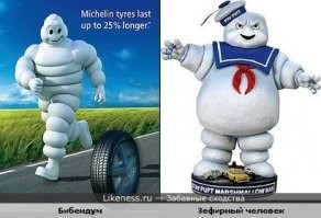 Почему символ «Мишлен» из автошин - белый