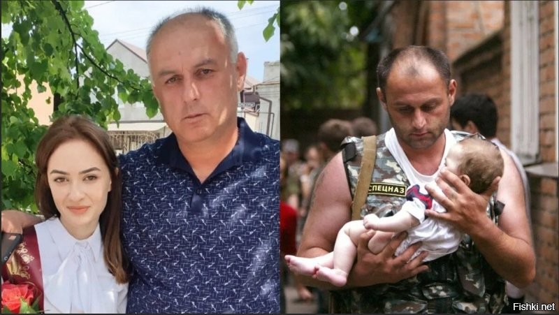 Алёна Цкаева, сейчас ей 16 лет, а во время того ужасного теракта 2004 года было всего шесть месяцев. Малышке посчастливилось не стать одной из 334 погибших – из захваченной школы её на руках вынес спецназовец по имени Эльбрус Гогичаев. Фотоснимки, где военный держит кроху, мигом облетели весь мир, став одним из печальных символов той трагедии. Прошло 16 лет, и спаситель был приглашён Алёной на её «последний звонок» - конечно же, он пришёл.