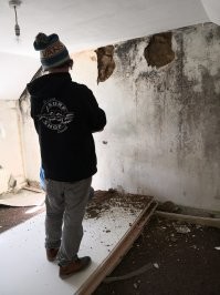 Моя сестра в Великобритании, с своем доме который реально был построен в Викторианскую эпоху, нашли камин, когда начали делать ремонт.