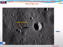 Индусы сфоткали своим аппаратом, всё норм, всё сходится с фотками LRO)