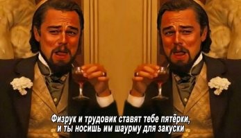 насколько нужно быть идиотом и доходом одновременно, чтобы нужно было даже трудовику с физруком таскать шаурму?