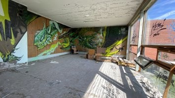 3) Заброшенный санаторий от Кировского Завода в Стрельна