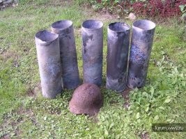 Скорее всего.
Стальная цельнотянутая гильза.
У немцев на 15-см (149-мм) калибр, были меньше гильзы.
На фото точно от МЛ-20