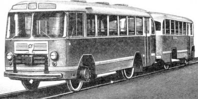 Рельсовый автобус. СССР. В серию не пошёл