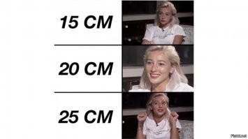 известная меряльщица членов