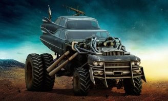Я бы взял Гигалошадь (Gigahorse).

А вообще дизайн всех представленных автомобилей, меня очень порадовал. Как и сам фильм.