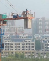 Туалет на башенном кране