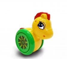 У писателей своя игрушка: Конь-неваляшка