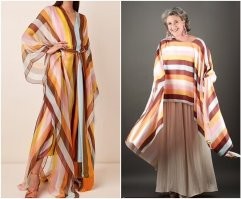 А если бы она надела тунику правильно (повернула на 90 градусов), может быть, что-то и получилось бы.