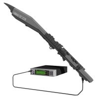 В принципе - это обычный синтезатор с несколько необычным контроллером. В части клавиатуры. Сам же принцип управления синтезатором/семплером с помощью выдуваемого воздуха существует уже лет сорок. Первый, который я увидел (было это году в... 88-89-м) был breath controller фирмы Yamaha c MIDI интерфейсом. Выглядел он примерно так:



А это похожий на тот, который в видео от фирмы Rolland: